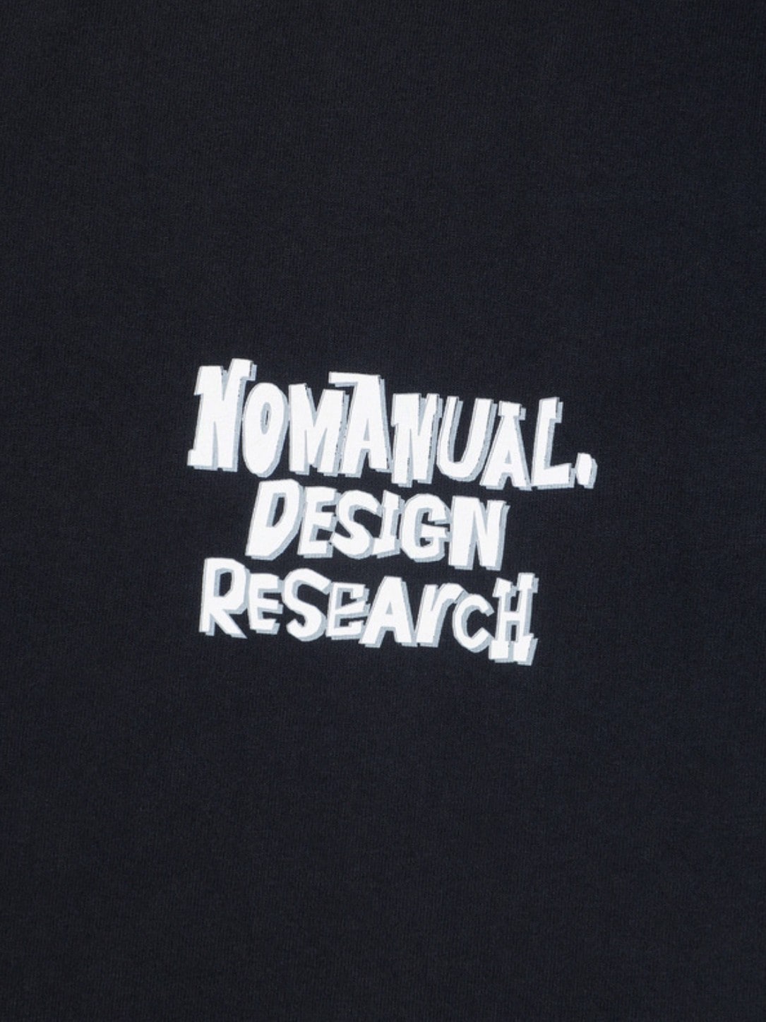 【NOMANUAL】DOODLE LOGO T-SHIRT