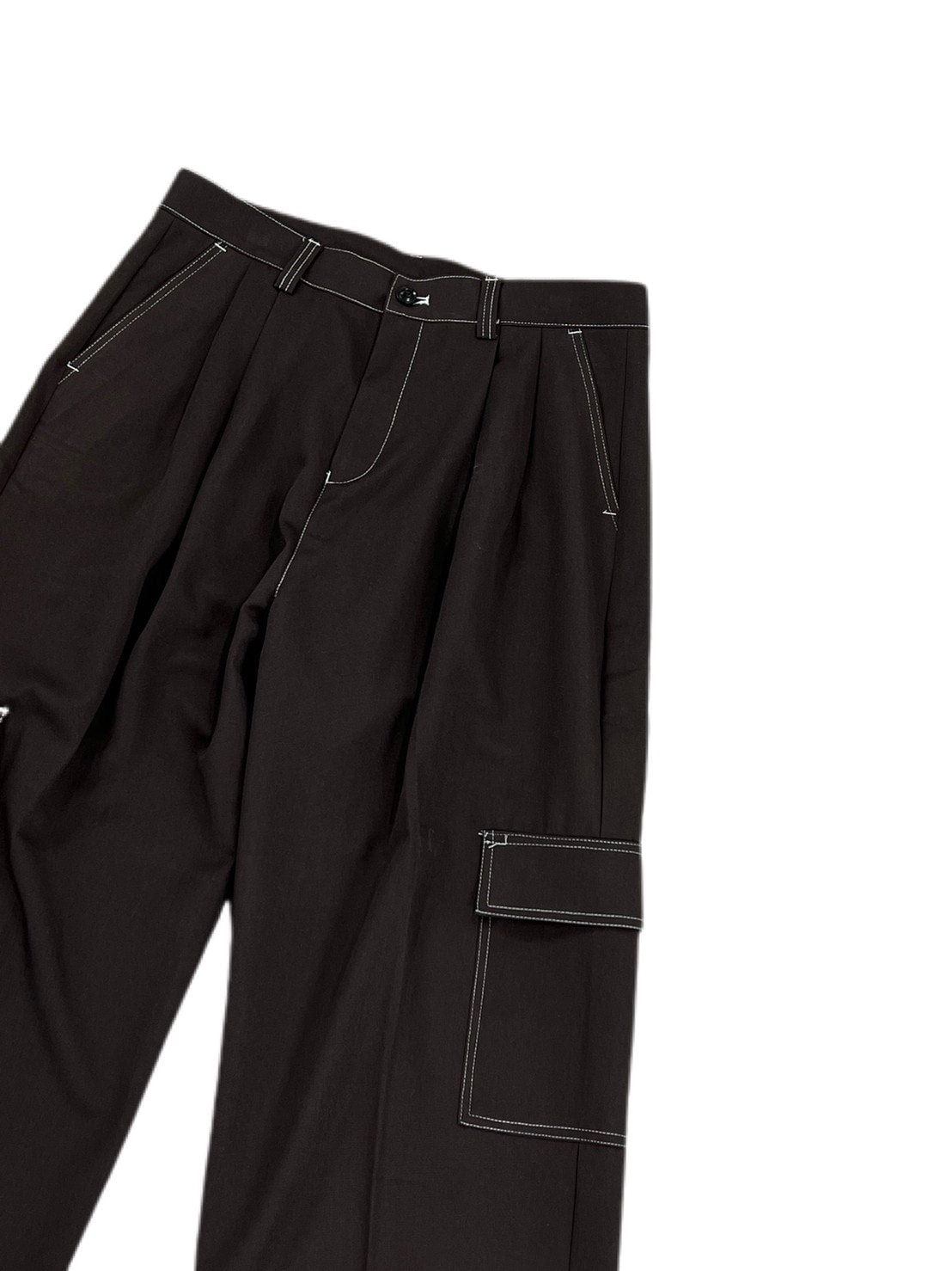 受注制【Chikashitsu +】stitch cargo slacks (3color)