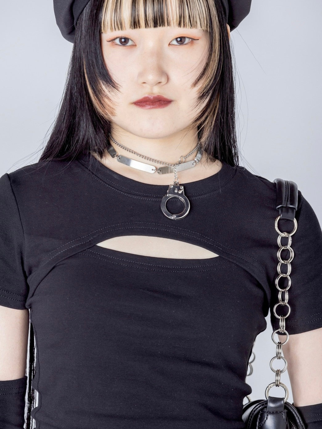 【LOVE KILLER CLUB】handcuffs design necklace