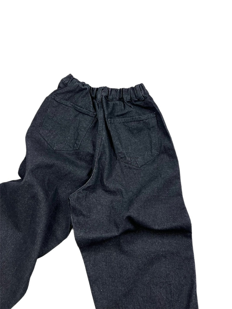 受注制【Chikashitsu +】super wide denim pants (4color)