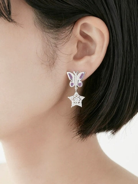 【STUGAZI】Butterfly Star Pierce
