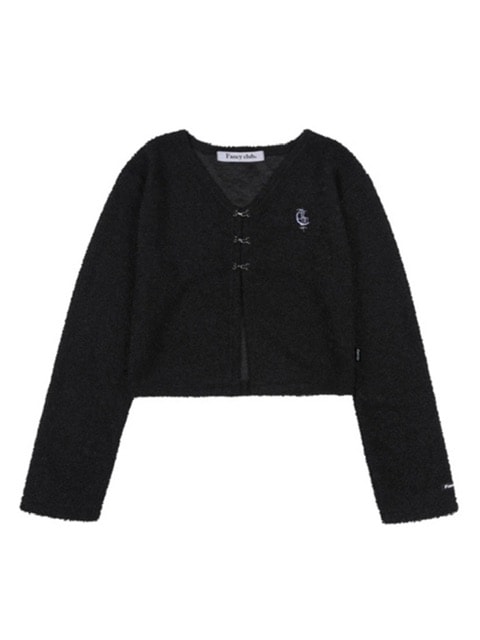 【FANCY CLUB】ALL SOFT HOOK CARDIGAN
