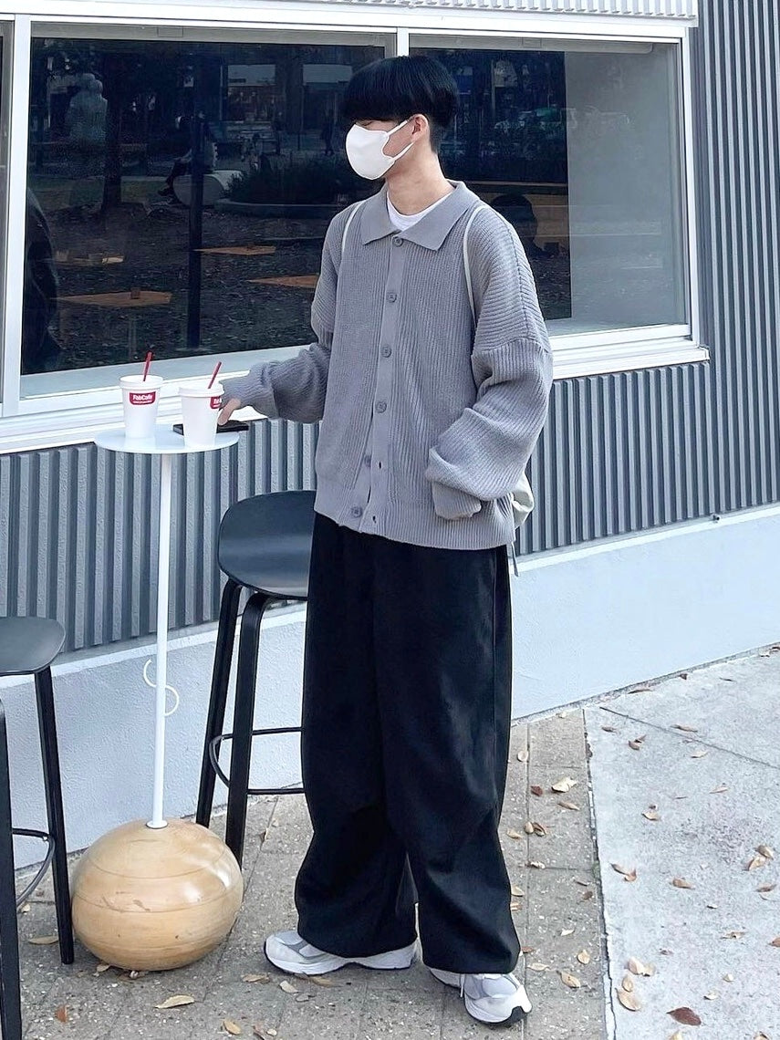 受注制【youll】tuck suede jogger pants (2color)