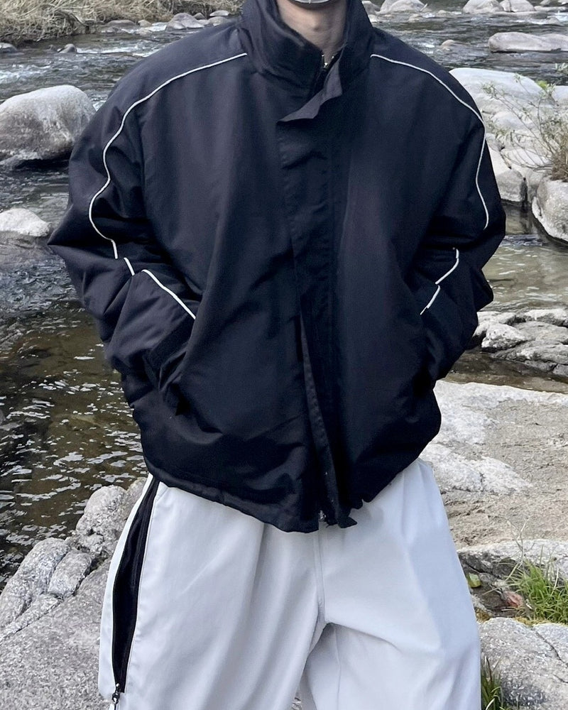 【youll】piping padding jacket