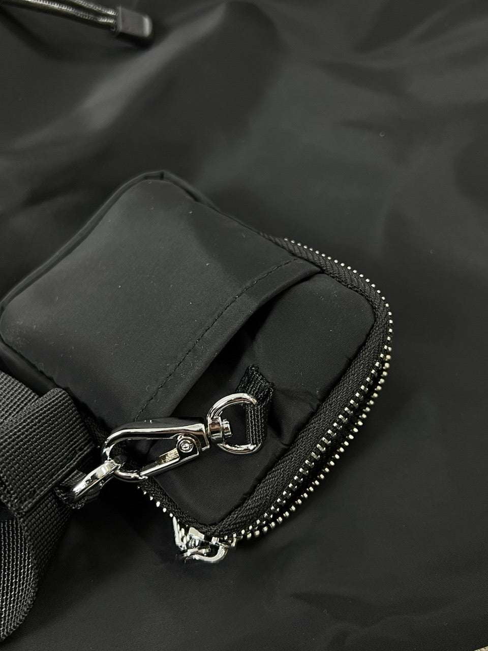 受注制【Chikashitsu +】nylon strap shoulder bag