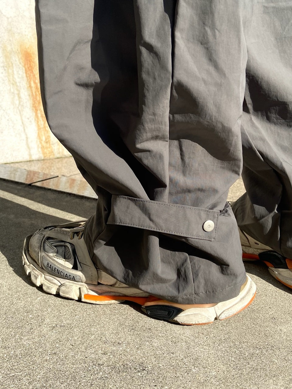 受注制【Never mind the XU】design wide pants