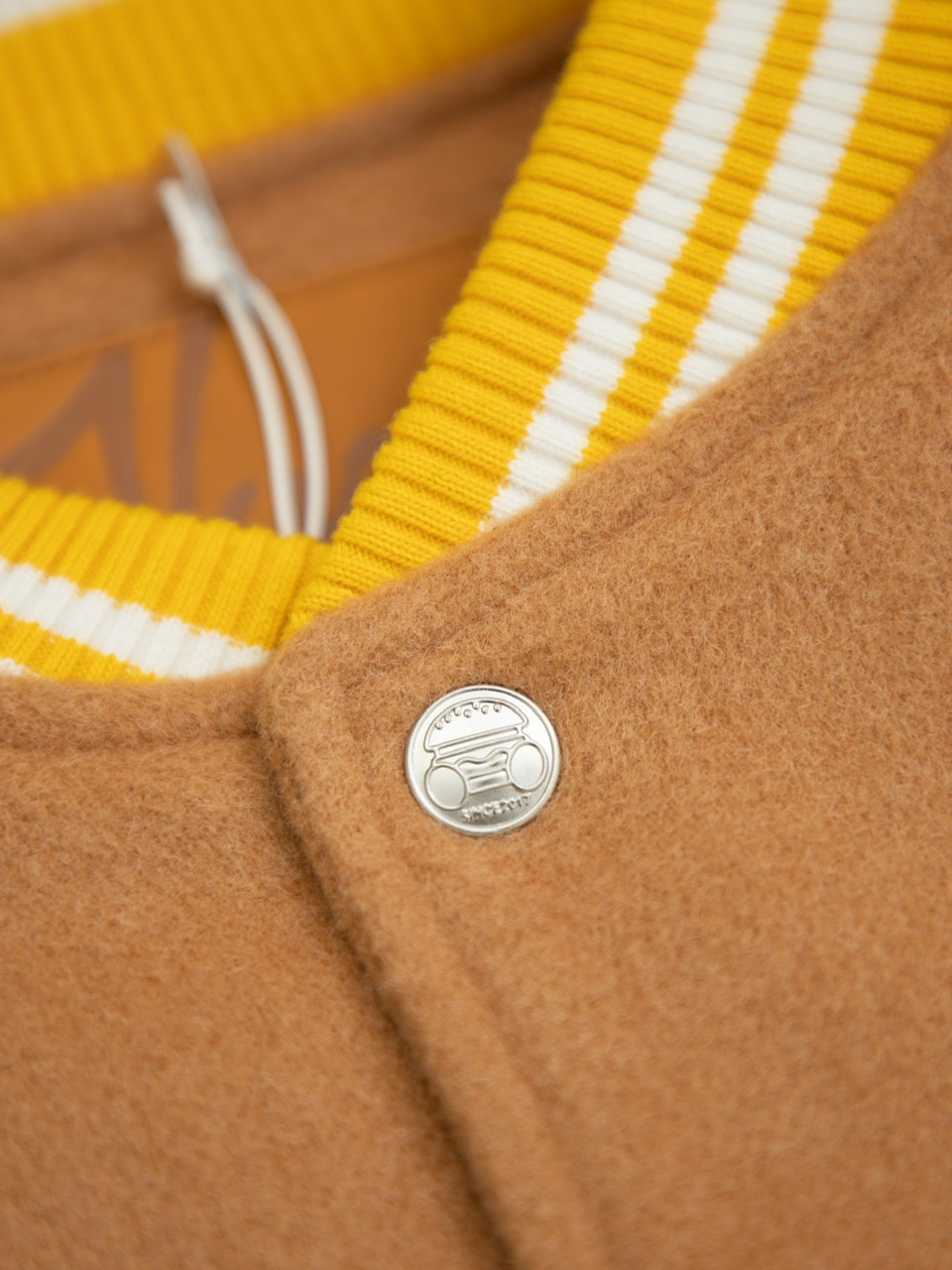 【VANDY THE PINK】CHARR BURGER VARSITY JACKET