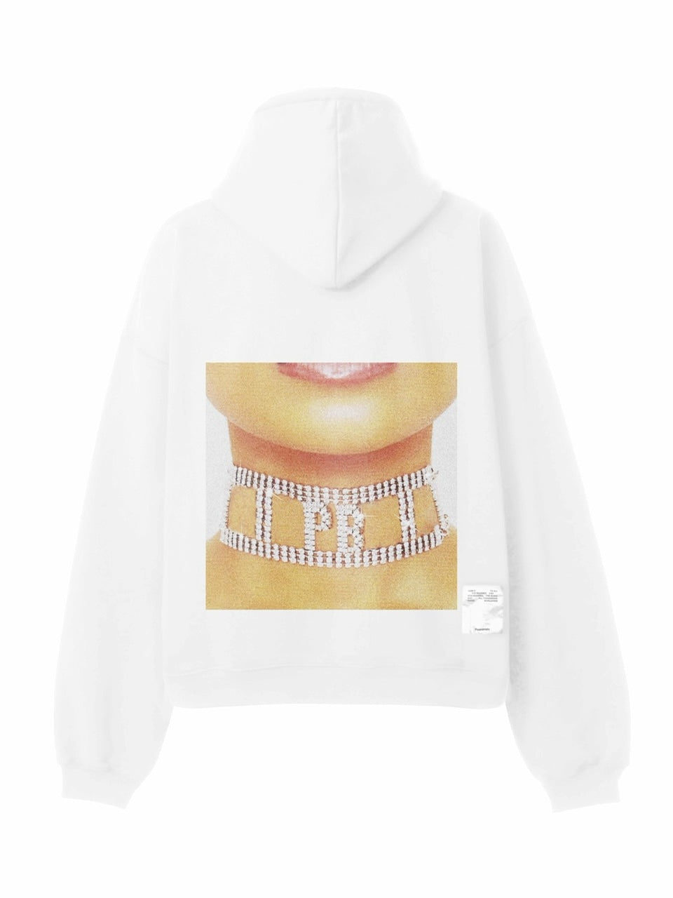 【POSH BRAIN】DIAMOND CHOKER HOODIE