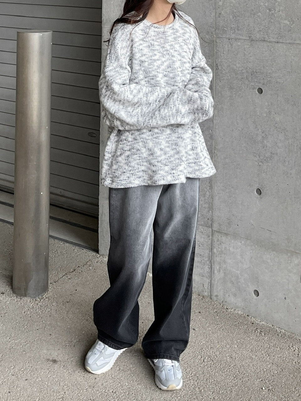 【youll】mix knit (2color)