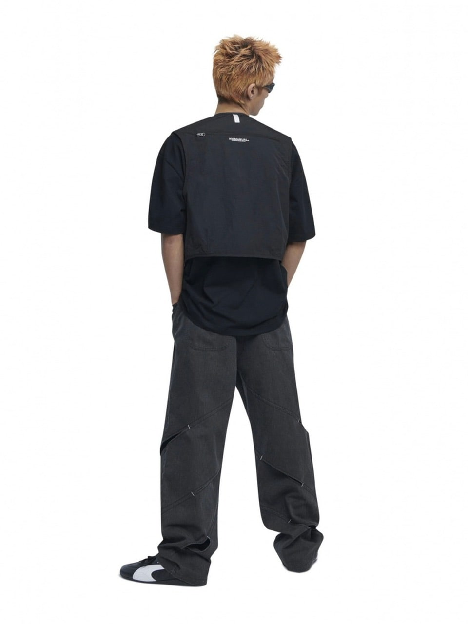 【NOMANUAL】NYLON UTILITY VEST