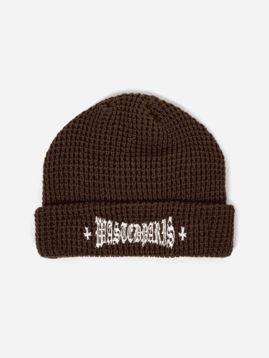【WASTED PARIS】Beanie Waffle London Cross