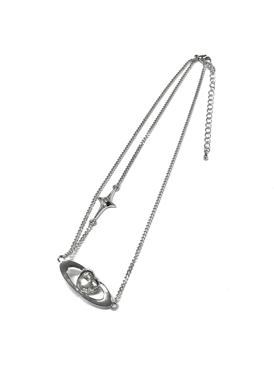 国際配送【Never mind the XU】galaxy layered necklace