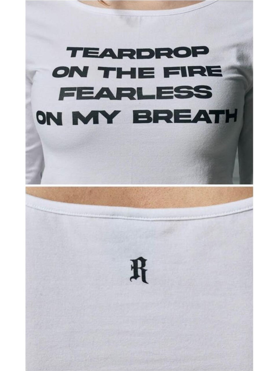 【runningHIGH】LETTERING SLIM L/S TEE / 【ランニングハイ】レタリングスリム長袖Ｔシャツ