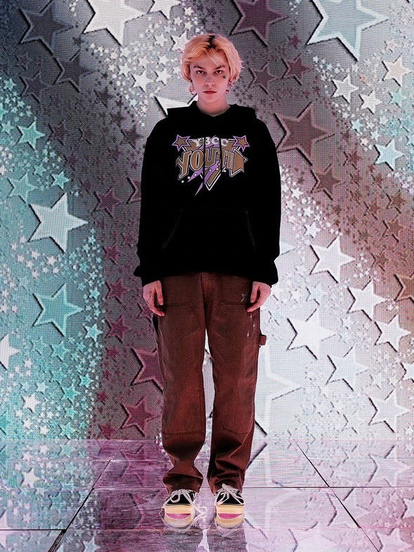 【YOUTHBATH】Wild Graphic Hooded Sweatshirt