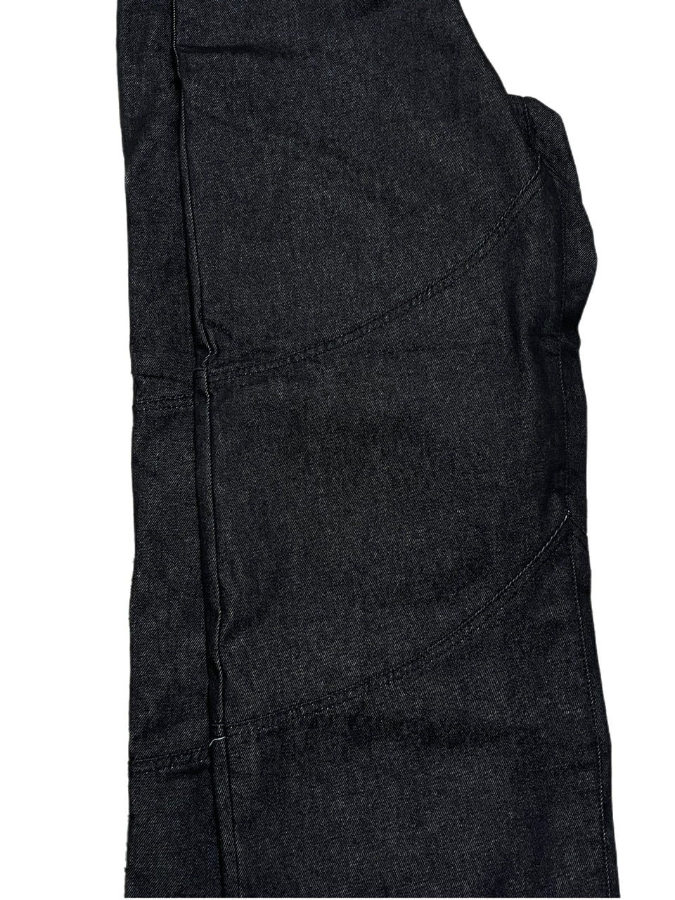 受注制【Chikashitsu +】set up design denim pants (2color)