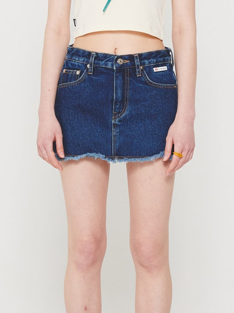 【CRANK】DENIM MINI SKIRT PANTS / 【クランク】デニムミニスカートパンツ