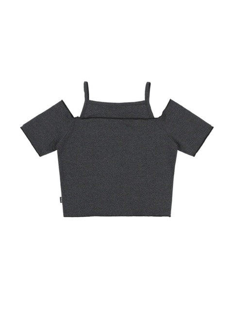 【FANCY CLUB】CUT-OUT OFF SHOURDER