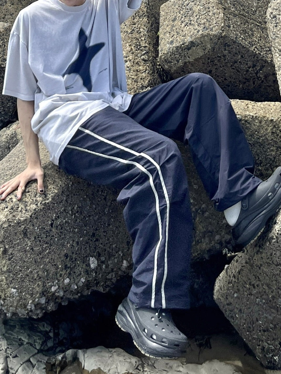 【youll】sparkle pigment tee (2color)