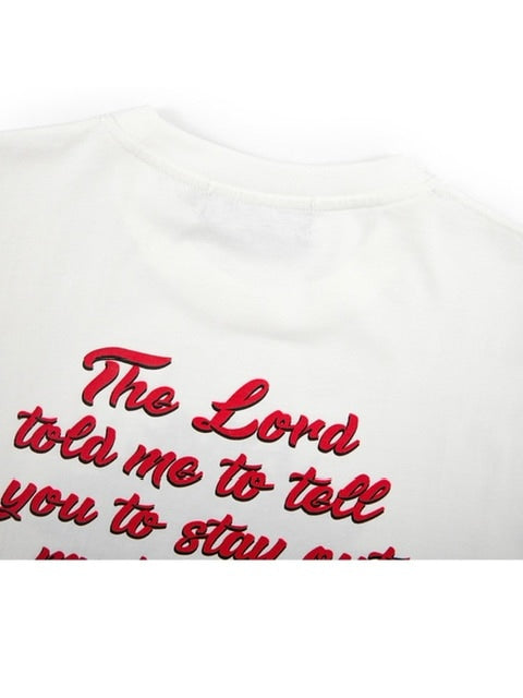 【SUNDAY OFF CLUB】LORD TOLD ME Short Sleeve