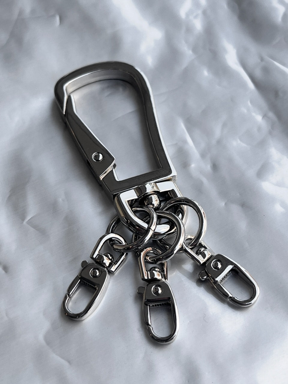 受注制【Chikashitsu +】triple tongs karabiner