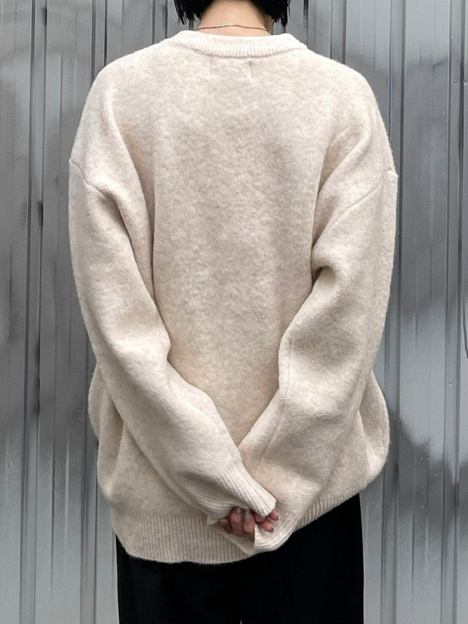 受注制【Chikashitsu +】unisex 6color knit (6color) / 【チカシツプラス】ユニセックス6カラー長袖ニット