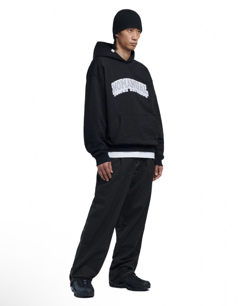 【NOMANUAL】ARCH D.R LOGO HOODIE