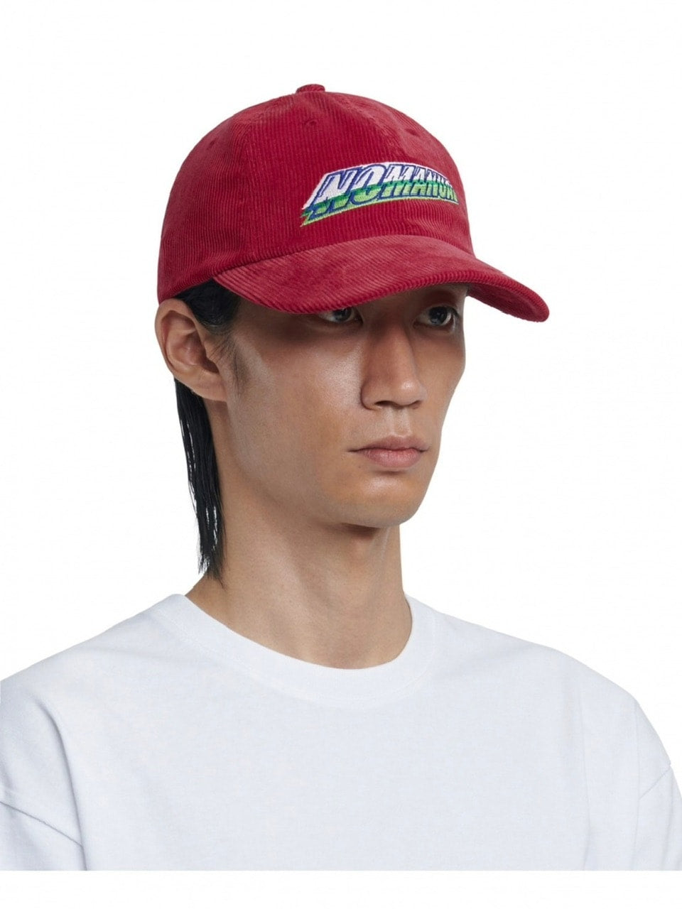 【NOMANUAL】NIMBLE LOGO CORDUROY BALL CAP