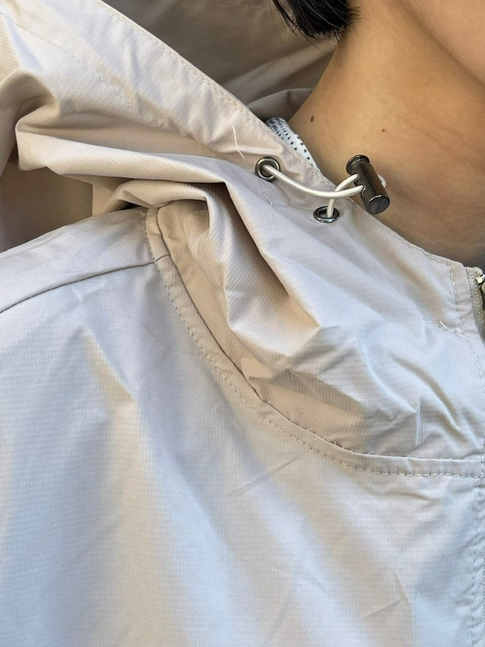 受注制【Chikashitsu +】unisex cropped hooded blouson (3color) / 【チカシツプラス】ユニセックスクロップドフード長袖ブルゾン