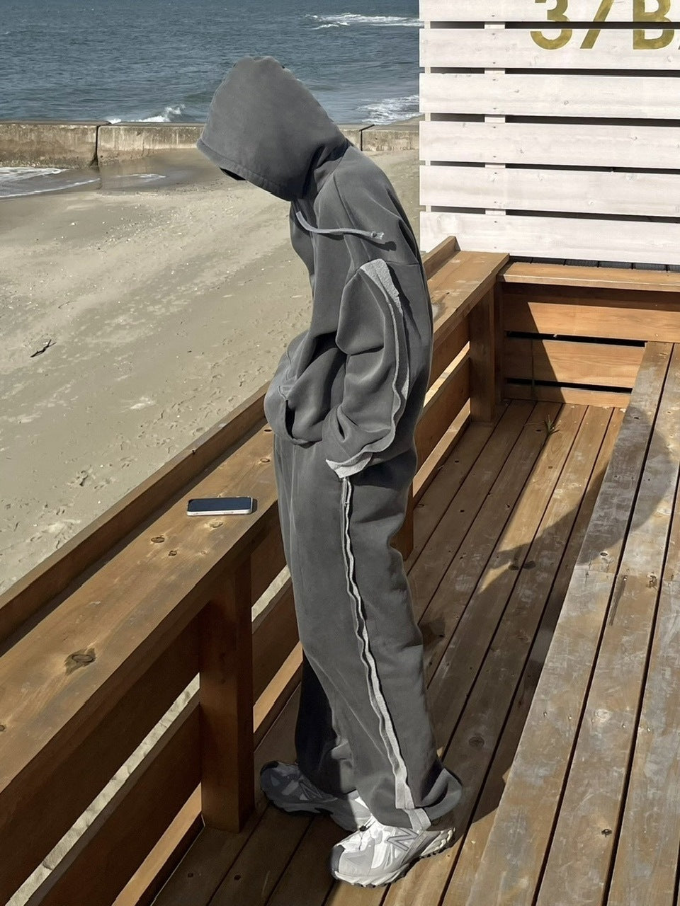 【youll】set up pigment sweat pants (2color)