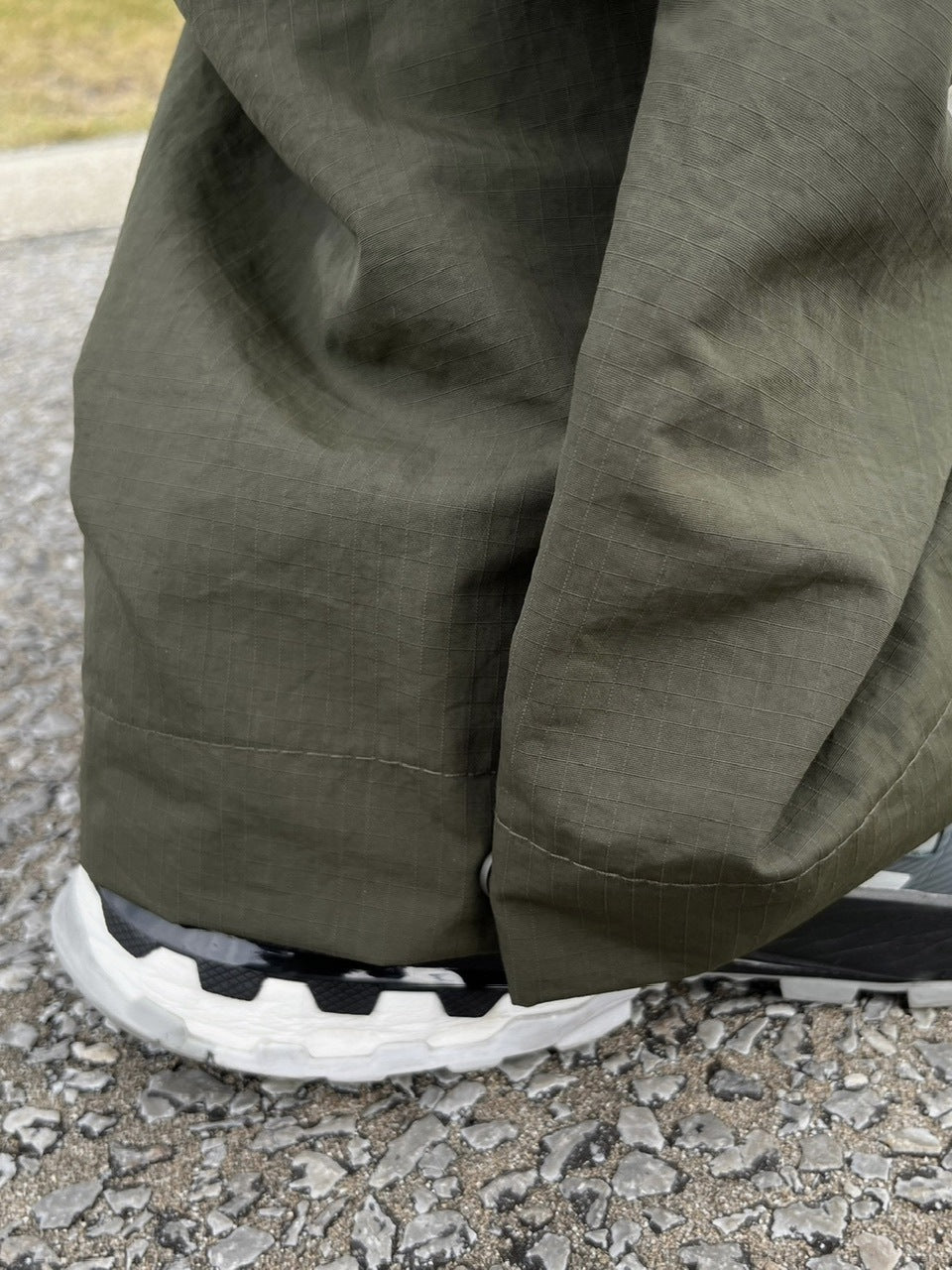 受注制【youll】snap button tuck wide pants (3color)