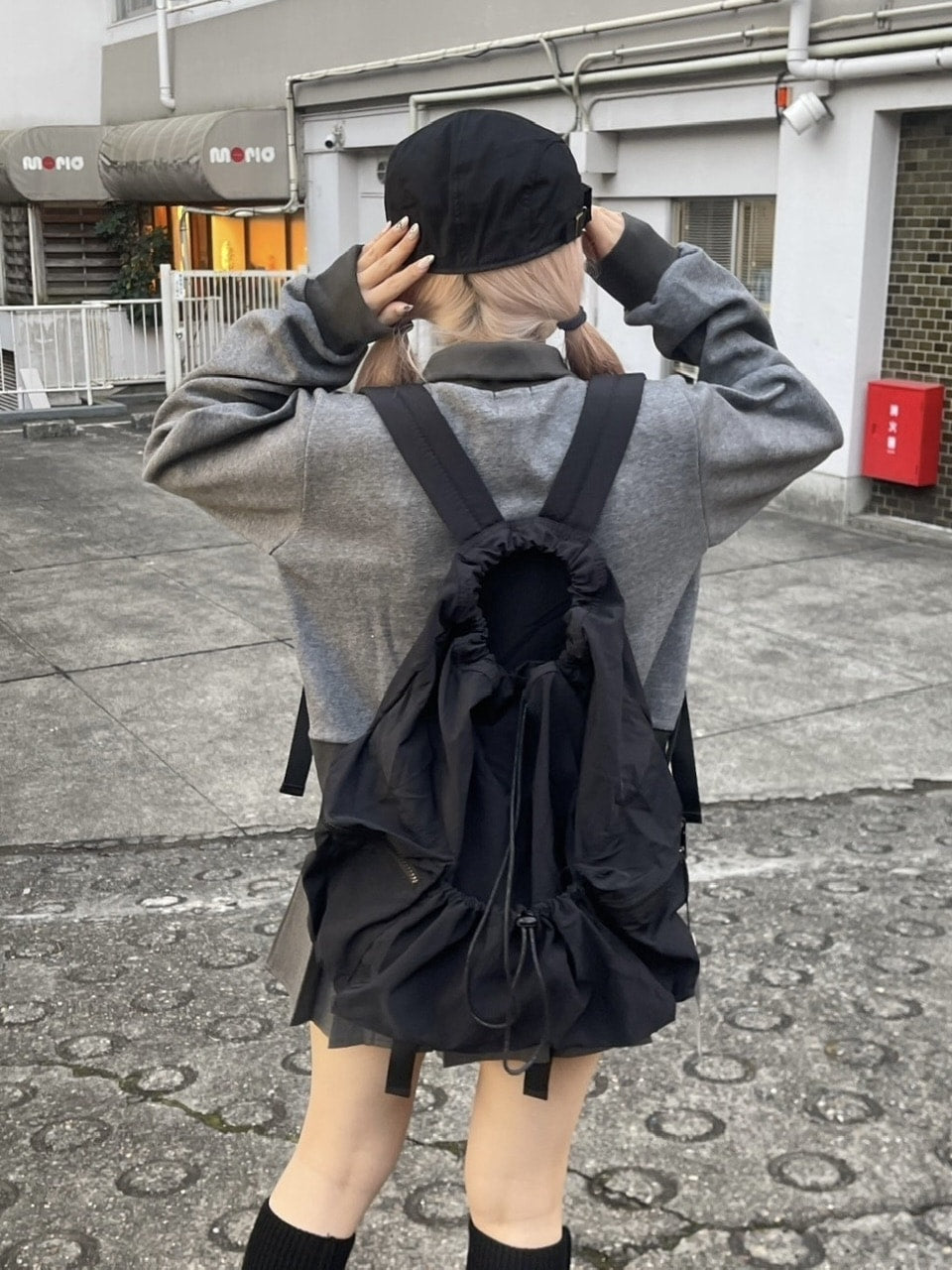 受注制【nmtc +】string backpack (4color)