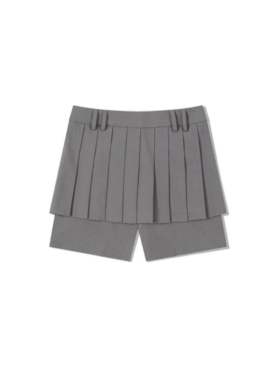 【Uglyshadow】PLEATS PANTS SKIRT