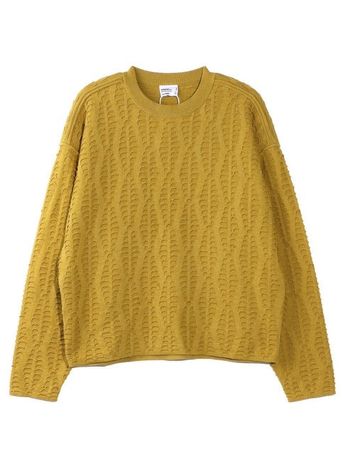 【ARCH by ROARINGWILD】FISH SCALE PATTERN SWEATER