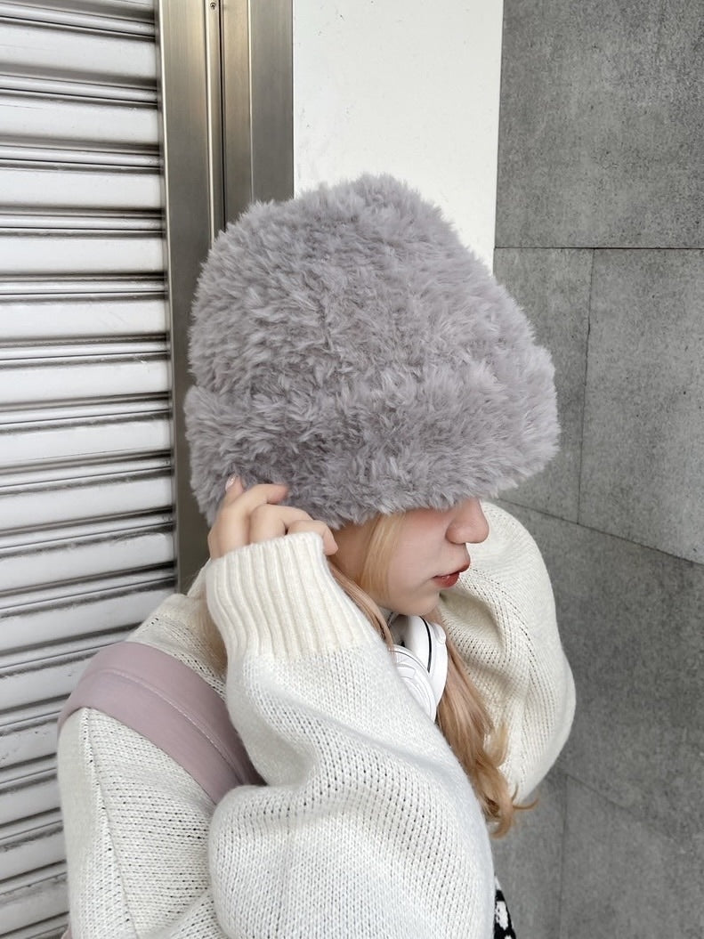 受注制【nmtc +】hairy beanie (3color)