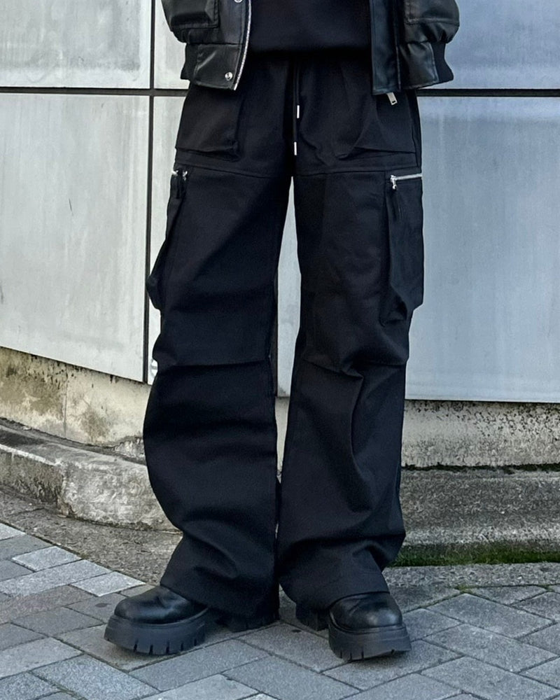 大阪店WEB限定受注制【Chikashitsu +】zip cargo pants