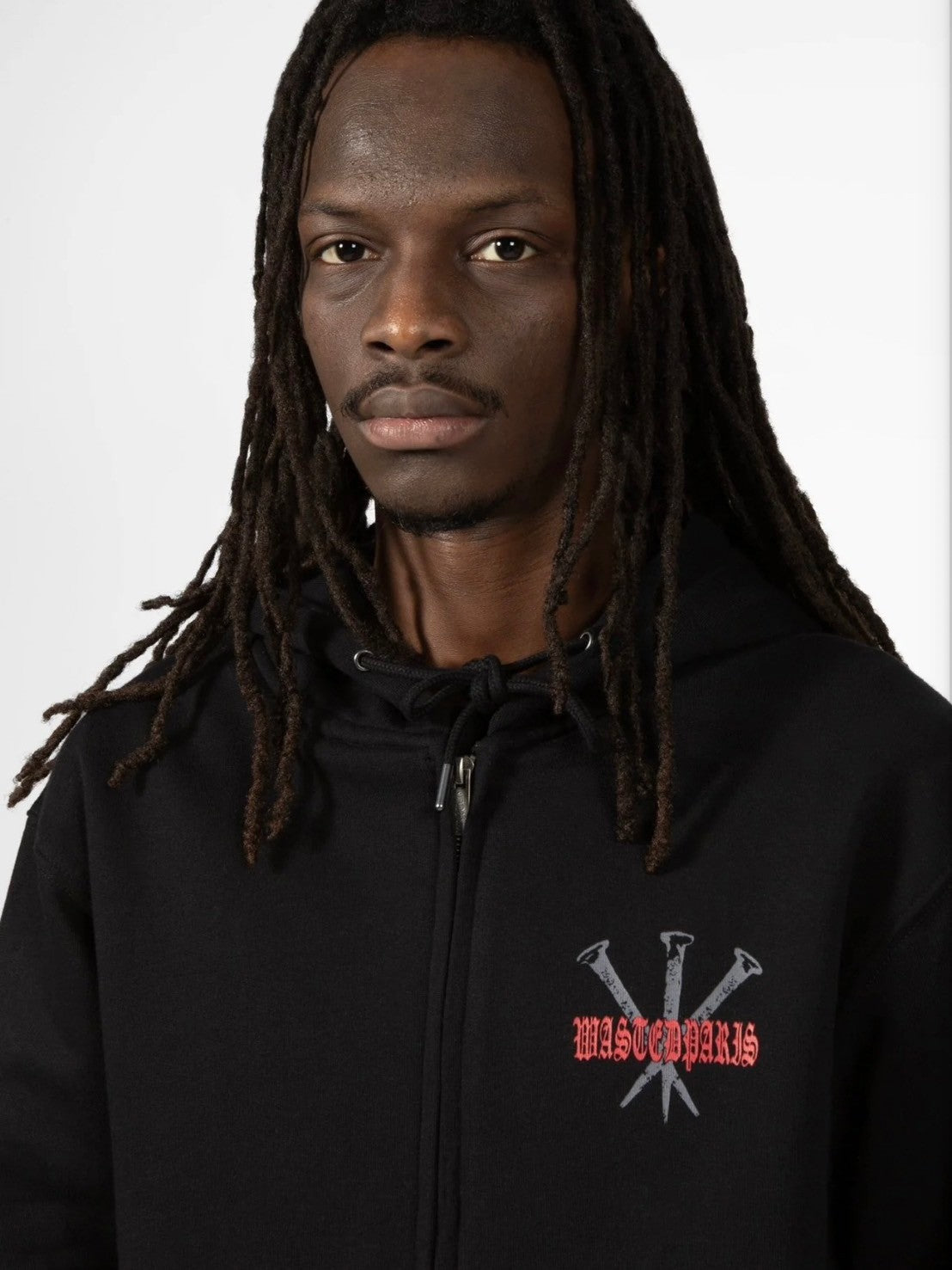 【WASTED PARIS】HOODIE ZIP STAKE