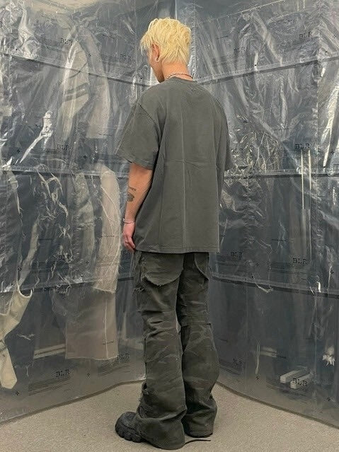 【BLR BLUER】BLR Washed T-shirts