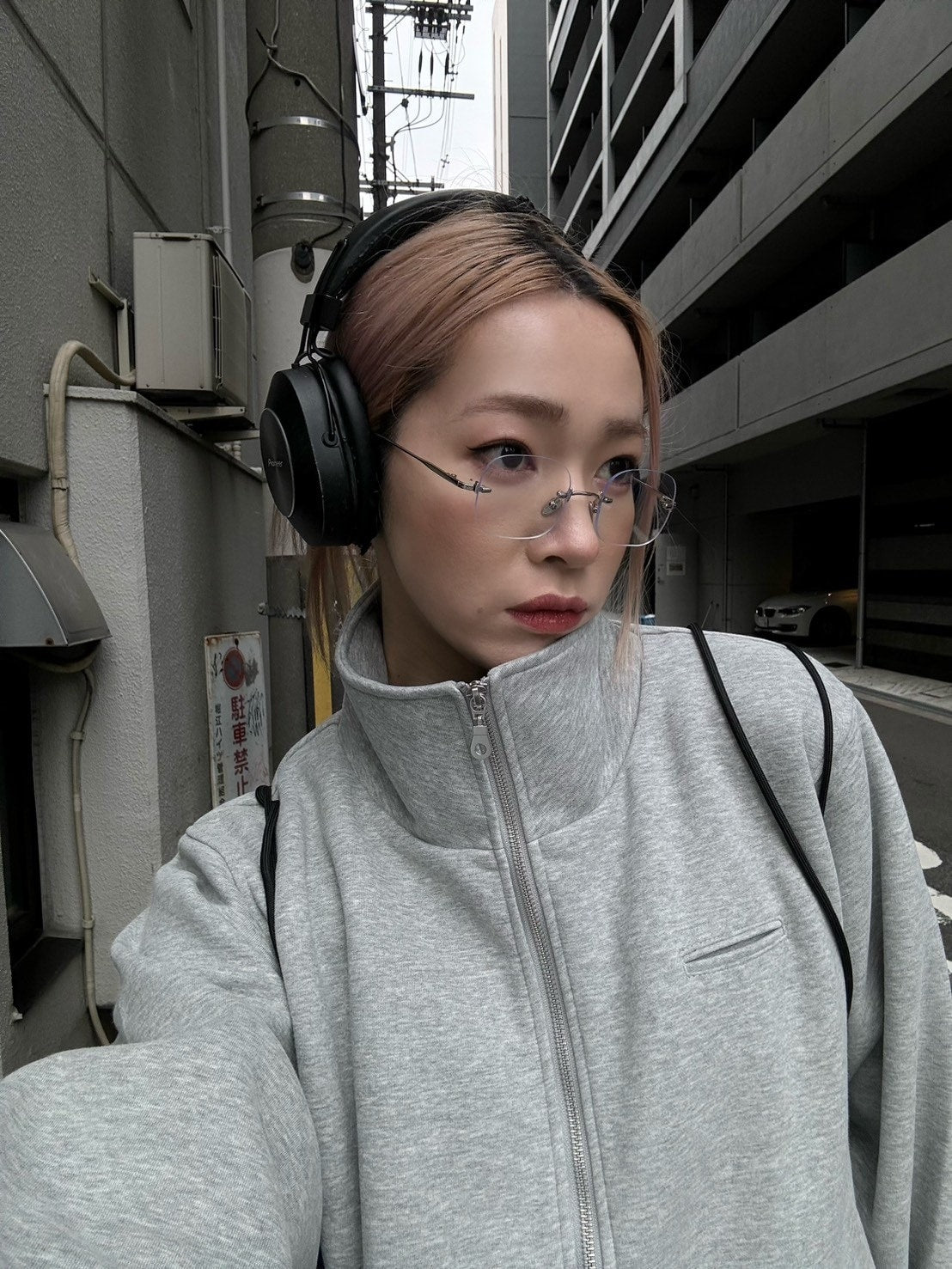 受注制【Chikashitsu +】square eyeglasses / 【チカシツプラス】スクエアアイグラスメガネ