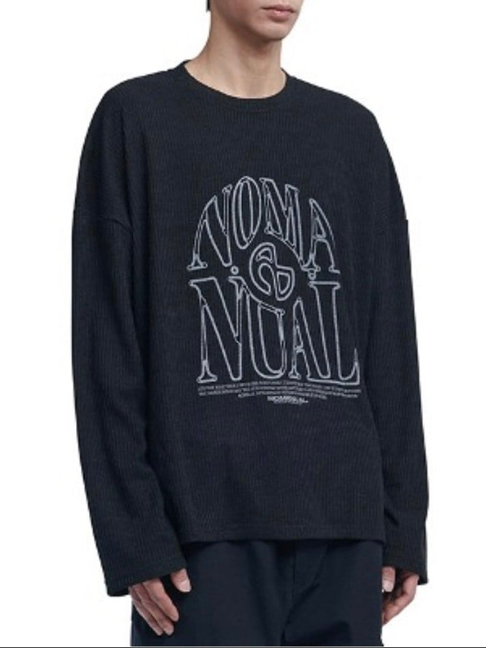 【NOMANUAL】S.N.A KNIT LONG SLEEVE