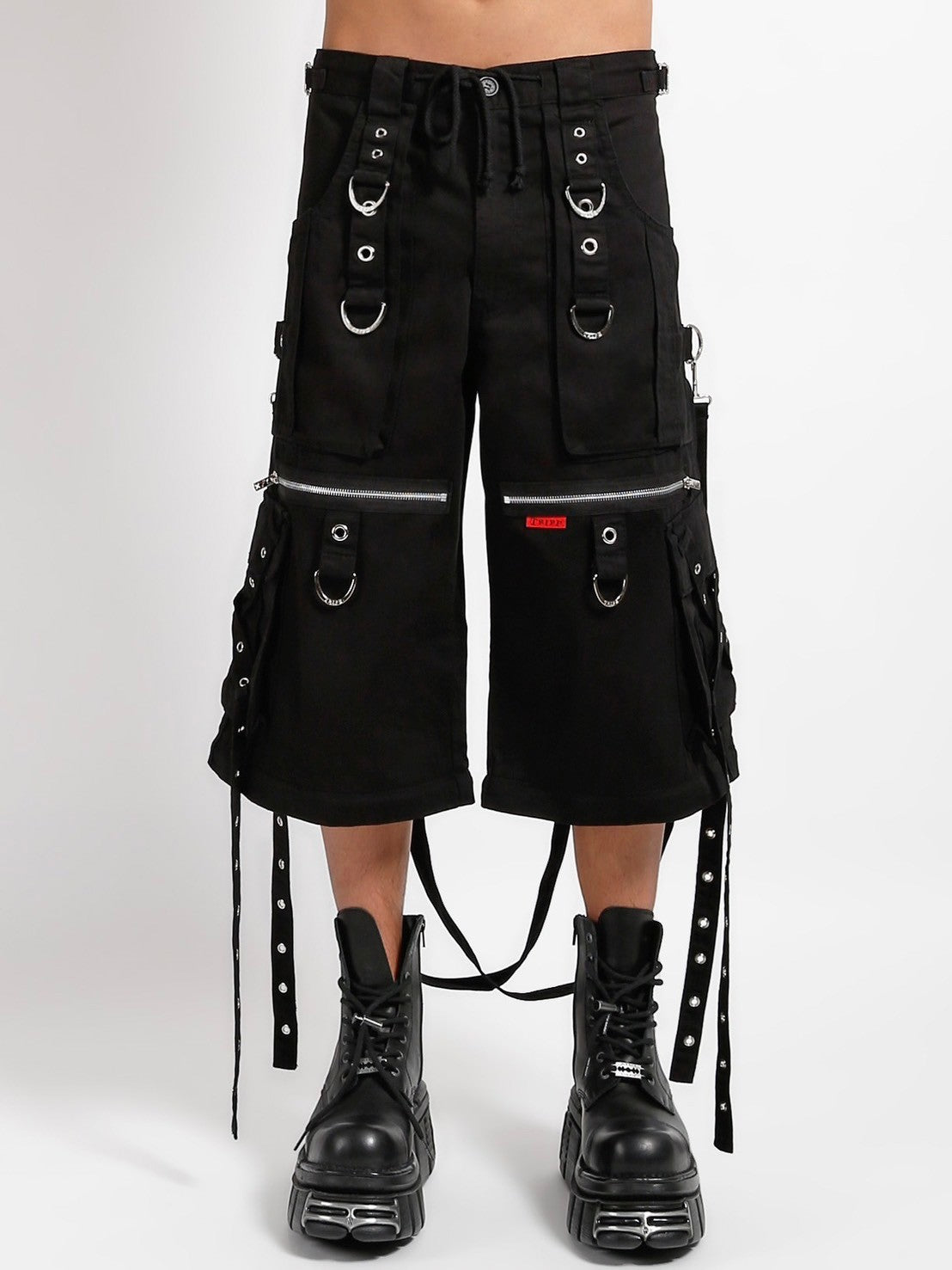 【TRIPP NYC】X-STRAP ZIP OFF PANT[AF7144M] / 【トリップ エヌワイシー】２wayベルトストラップジップオフボンテージパンツ
