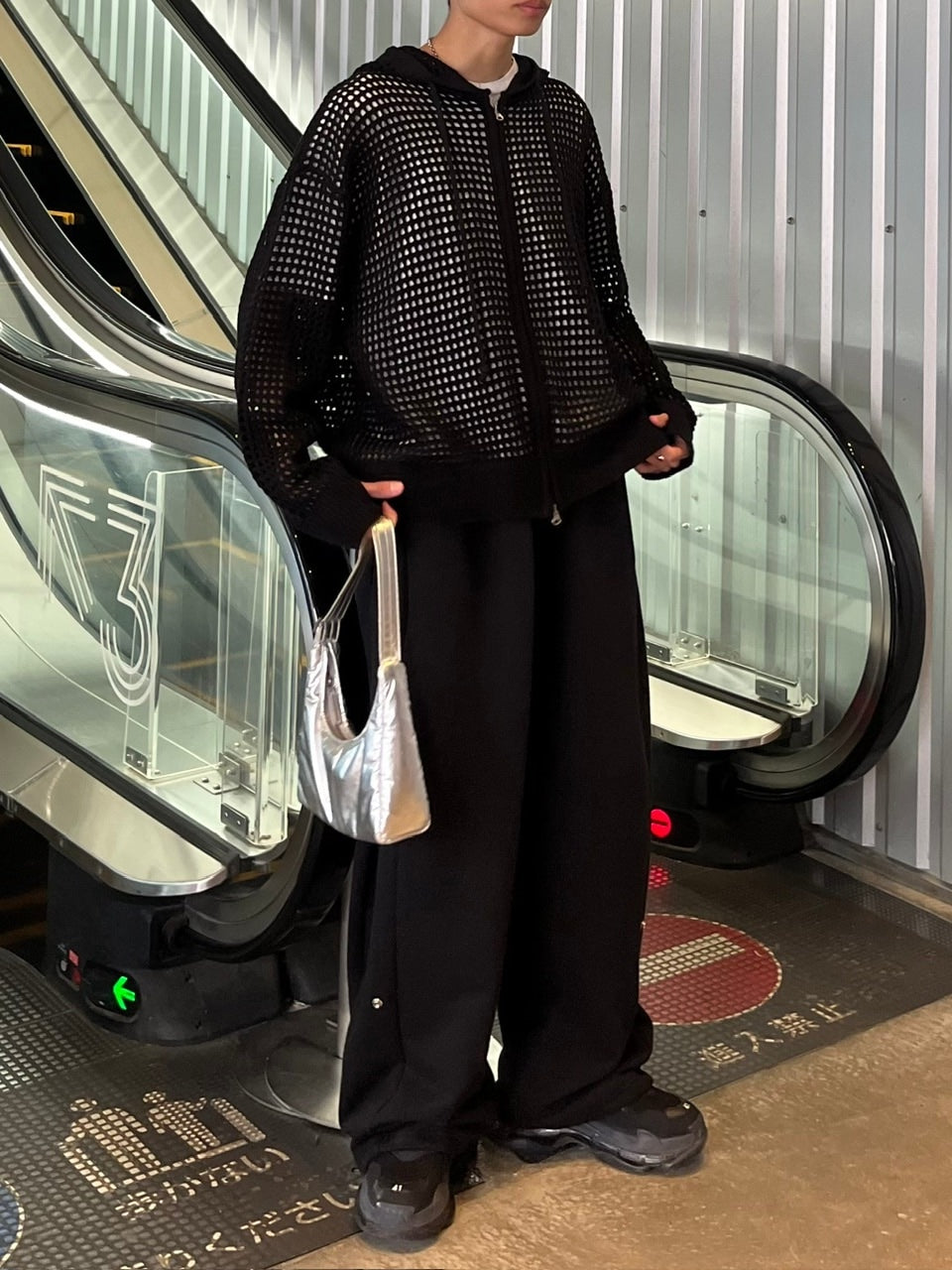 受注制【Chikashitsu +】snap button buggy sweat pants (3color) / 【チカシツプラス】スナップボタンバギースウェットパンツ