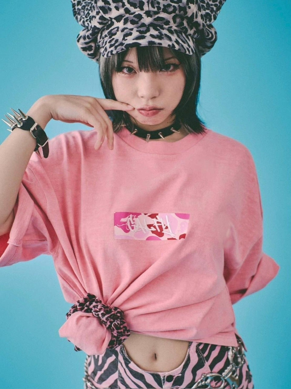 【GALFY】ガルフィーカモボックスロゴTee