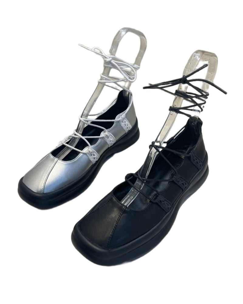 受注制【nmtc +】ribbon shoes (2color)