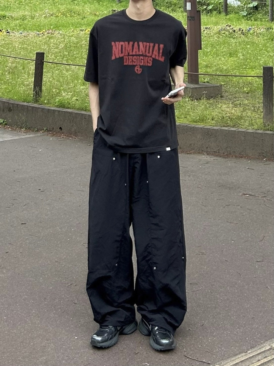 受注制【youll】back pocket balloon pants (2color)