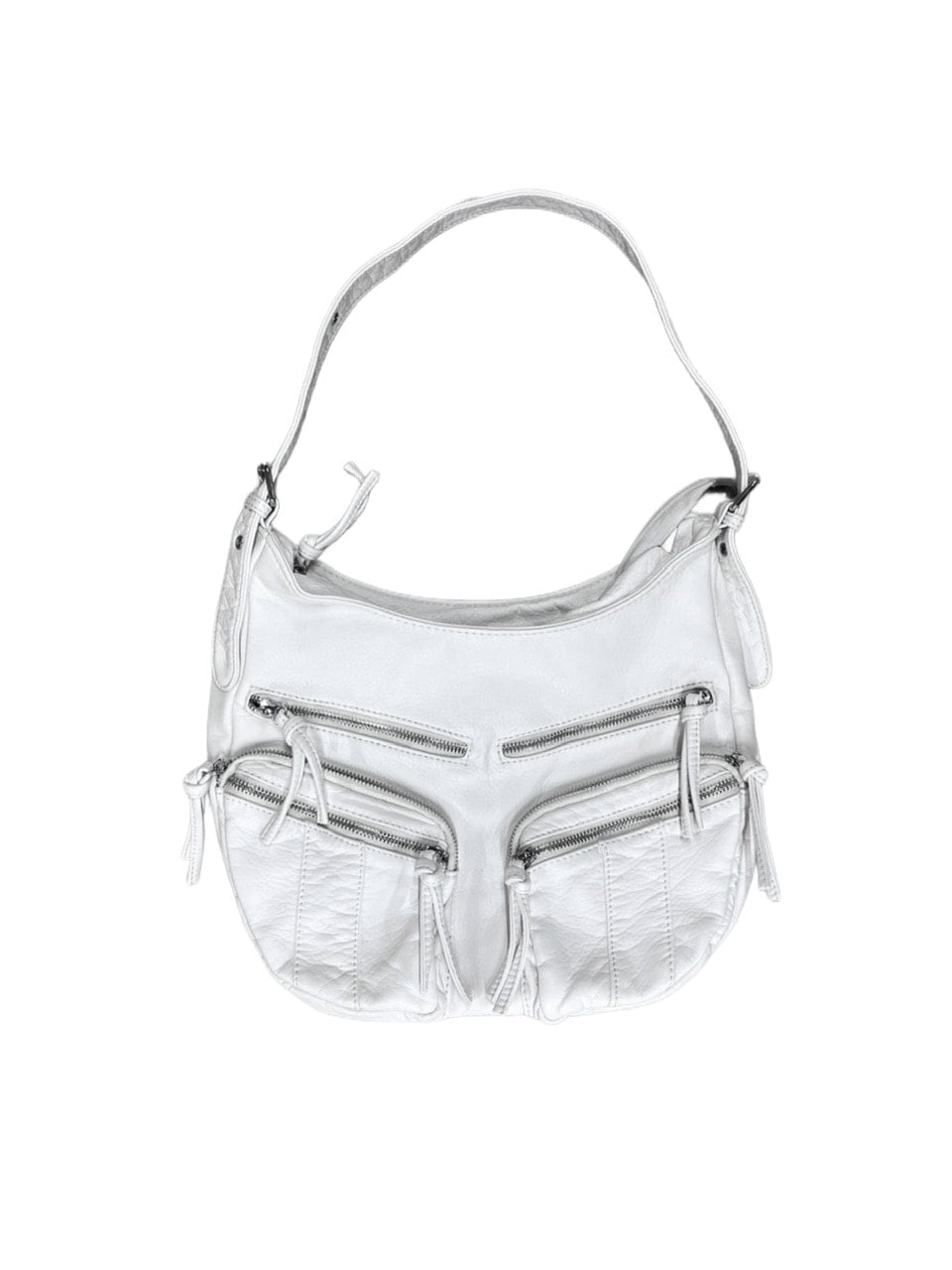 受注制【Never mind the XU】leather shoulder bag (2color) / 【ネバーマインドザエックスユー】レザーショルダーバッグ