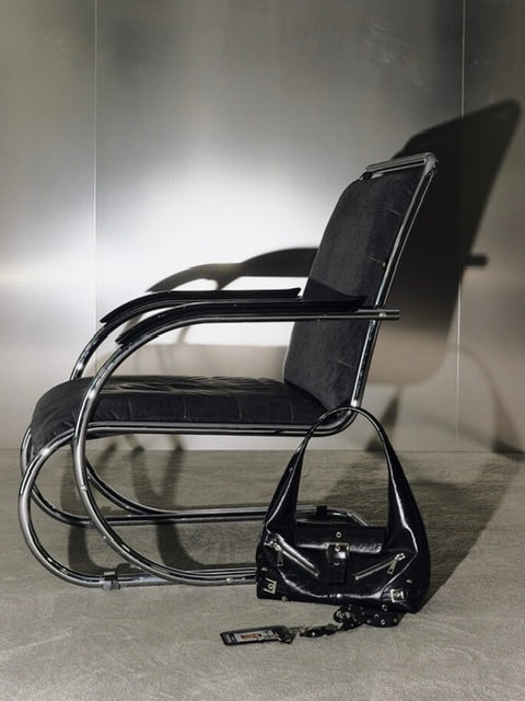 【NOT KNOWING】Small Moto Hobo Bag (LEATHER) /【ノットノーイング】スモールモトホボバッグ