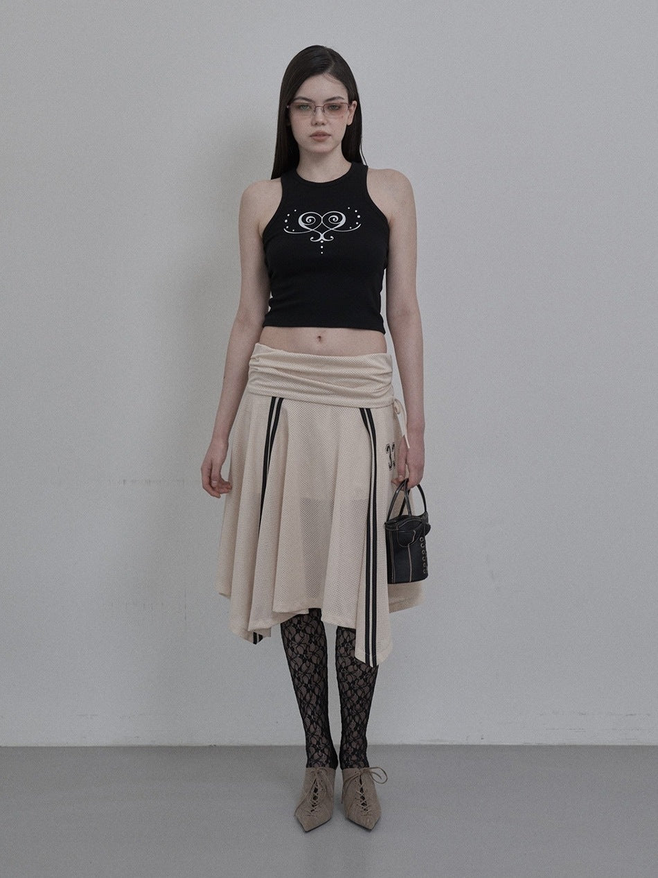 【SETUP‐EXE】BACK POCKET HEART SLEEVELESS