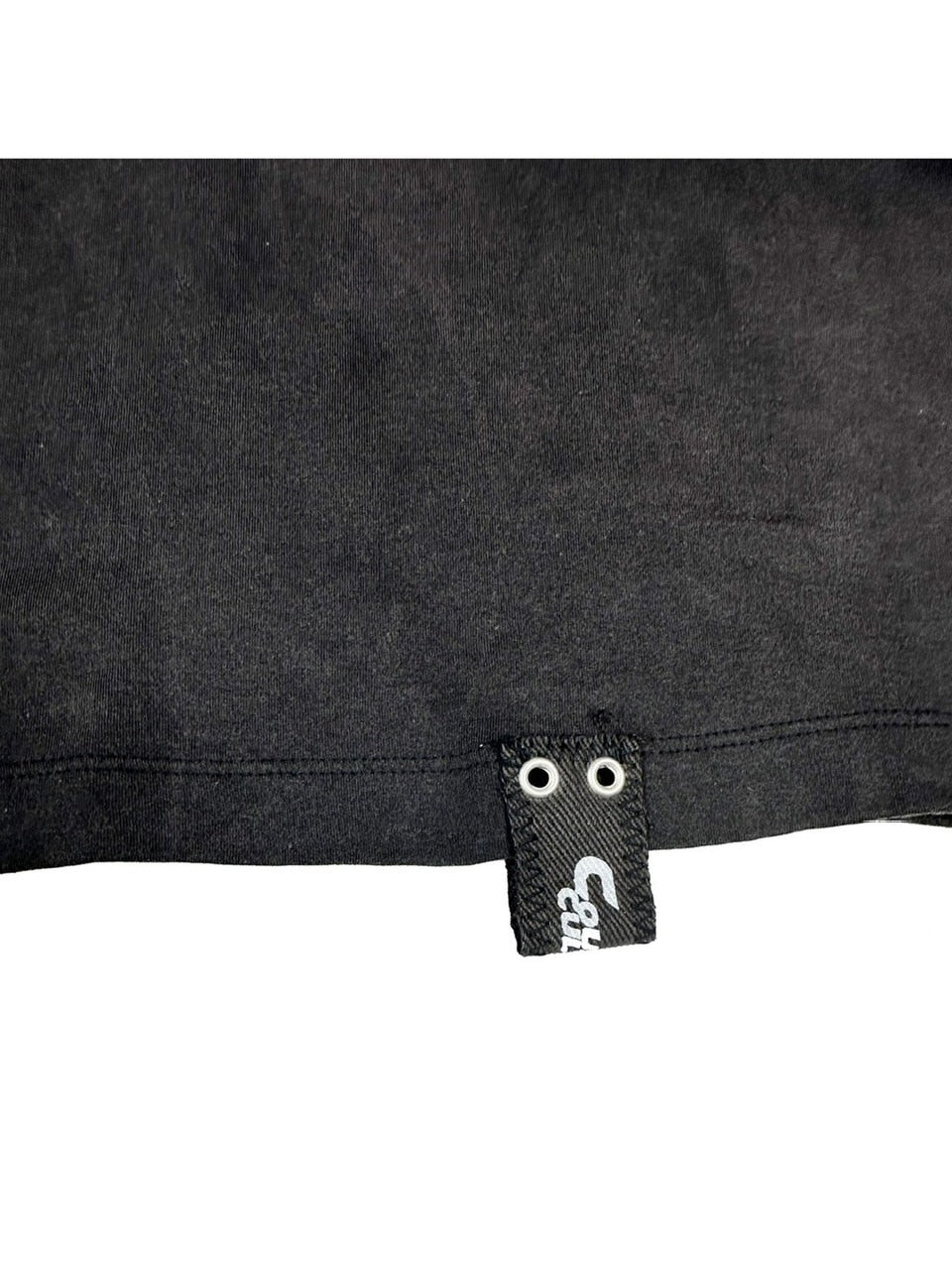 【RESURRECTION13】Washed Patchwork Crop T-Shirt (Women)