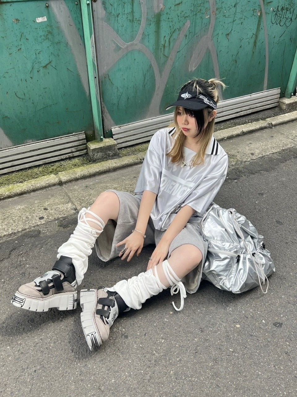 受注制【Never mind the XU】sports tech poloshirts (2color)