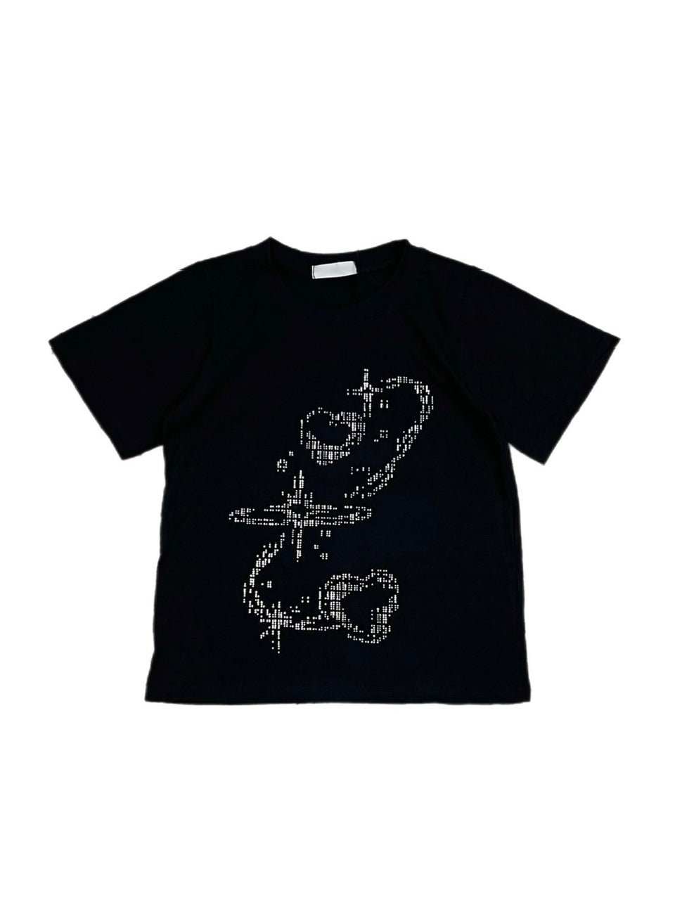 受注制【OaKS】twinkle cropped t-shirt (2color)